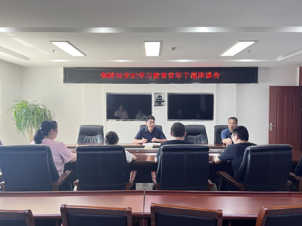 5.铜陵市邮政管理局召开党纪学习青年干部座谈会.png